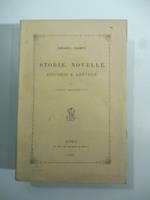 Storie, novelle, discorsi e lettere di vario argomento