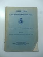Bollettino della R. Societa' geografica italiana. Bibliografia geografica della Regione italiana