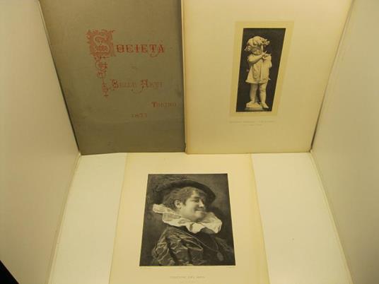 Societa' promotrice delle belle arti in Torino. Pubblica esposizione del 1877 - Luigi Rocca - copertina
