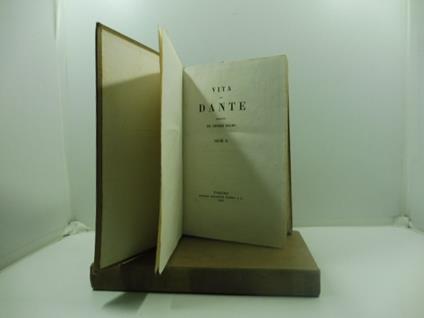 Vita di Dante. Volume I (-II) - Cesare Balbo - copertina
