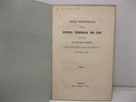 Sulla distruzione della potenza temporale dei papi. Discorso di Cesare Balbo nella seduta della Camera dei Deputati (28 febbraio 1849)