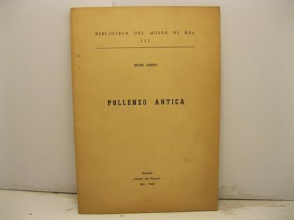 Pollenzo antica - Silvio Curto - copertina