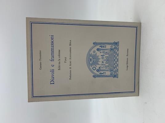 Diavoli e frammassoni. Echi tra le colonne. Versi - Gaetano Fiorentino - copertina