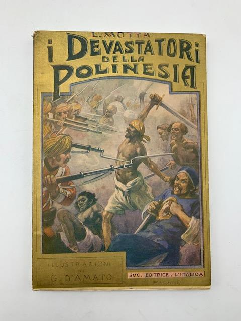 I devastatori della Polinesia - Luigi Motta - copertina