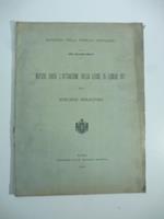 Notizie circa l'attuazione della legge del 15 luglio 1877 sulla istruzione obbligatoria