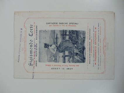 Sigismondo Corte, armi, munizioni, accessori, armi di lusso.. - copertina