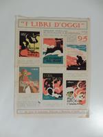I libri d'oggi. Edizioni popolari di attualita' e di coltura. Bemporad. (Foglio di pubblicita' editoriale)