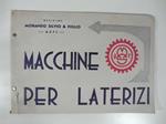 Officine Morando Silvio & Figlio. Asti. Macchine per laterizi