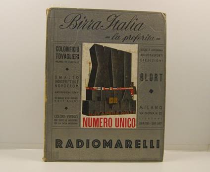 XVI fiera di Milano 12-27 aprile 1935. Numero unico - copertina