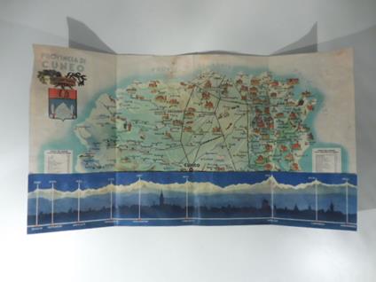Provincia di Cuneo. Pieghevole dell'Ente provinciale per il Turismo - copertina
