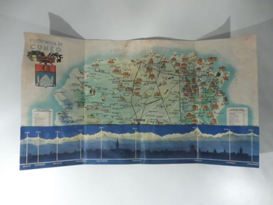 Provincia di Cuneo. Pieghevole dell'Ente provinciale per il Turismo - copertina