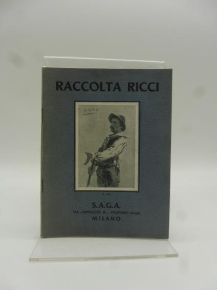 Raccolta Ricci. S.A.G.A. Milano - copertina