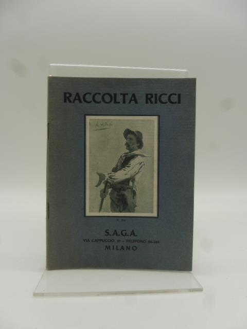 Raccolta Ricci. S.A.G.A. Milano - copertina