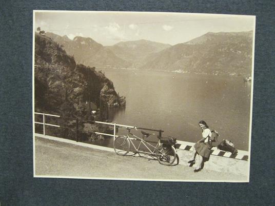 Lago di Como. Veduta verso la valle d'Intelvi. Fotografia originale - copertina