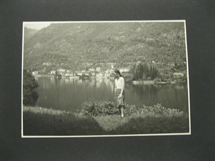 Lago di Como. Sala dall'isola Comacina. Fotografia originale - copertina