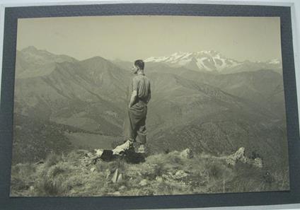 Valsessera. Il Monte Rosa dalla Rocca d'Argimonia (m. 1587). Due fotografie originali - copertina