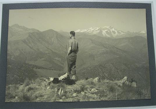 Valsessera. Il Monte Rosa dalla Rocca d'Argimonia (m. 1587). Due fotografie originali - copertina