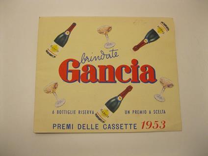 Brindate Gancia 6 bottiglie riserva, un premio a scelta - copertina