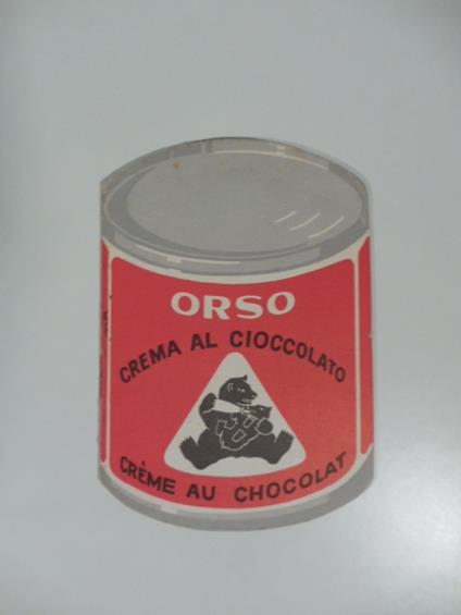 Orso. Crema al cioccolato. Creme au chocolat - copertina