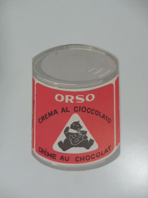 Orso. Crema al cioccolato. Creme au chocolat - copertina