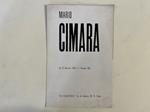 Mario Cimara. La Galleria La Cassapanca, Roma (pieghevole)