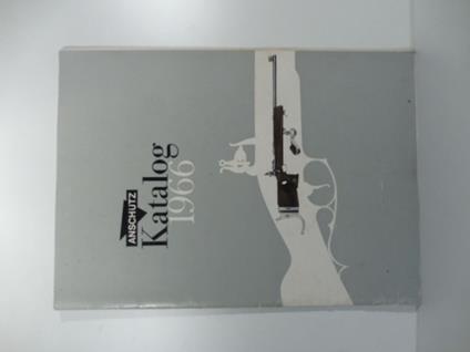 Anshutz Katalog 1966 - copertina