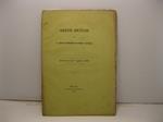 Solenni adunanze del R. Istituto Lombardo di Scienze e Lettere. Adunanza del 7 agosto 1868