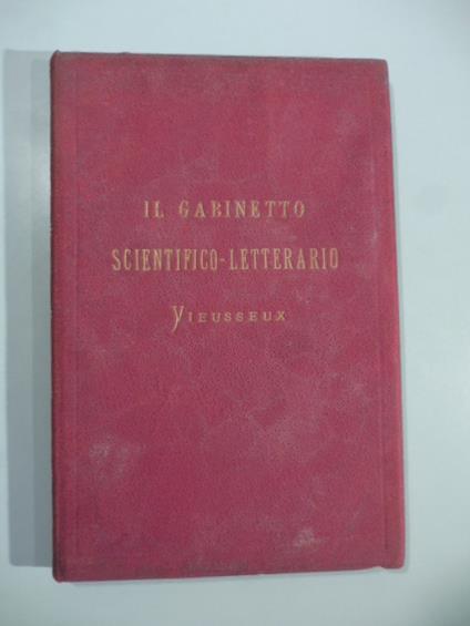 Il gabinetto scientifico-letterario Vieusseux all'Esposizione generale italiana in Torino 1884 - copertina