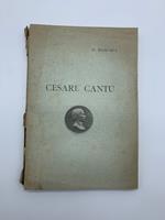 In morte di Cesare Cantu'. A cura della famiglia. Milano XI marzo MDCCCXCVI