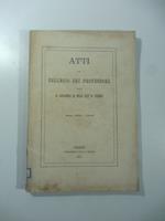 Atti del Collegio dei professori della R. Accademia di Belle Arti di Firenze