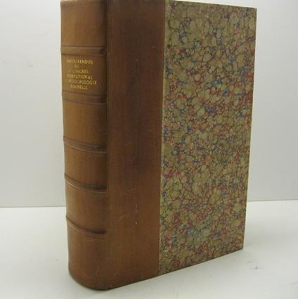 Comptes-rendus du VI Congres international d'anthropologie criminelle (Turin, 28 Avril - 3 Mai 1906) - copertina