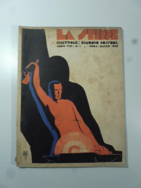 La stirpe. Direttore Edmondo Rossoni, n. 3, marzo 1930 - copertina