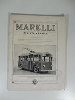 Marelli. Rivista mensile, num. 3-4, marzo-aprile 1939. Motori Marelli per comando di macchine di filatura Motori ripetitori gruppi trasportabili per pulizia al vuoto