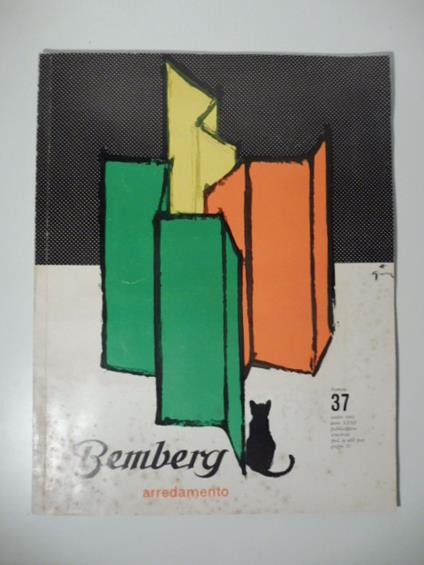 Bemberg arredamento, numero 37, ottobre 1961 - copertina