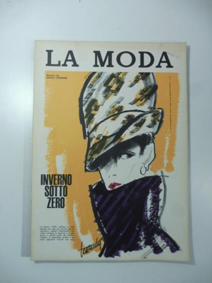 La moda diretto da Anna Vanner, n. 21, settembre 1963 - copertina