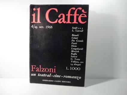 Il caffe' letterario e satirico, agosto-settembre 1968 - copertina