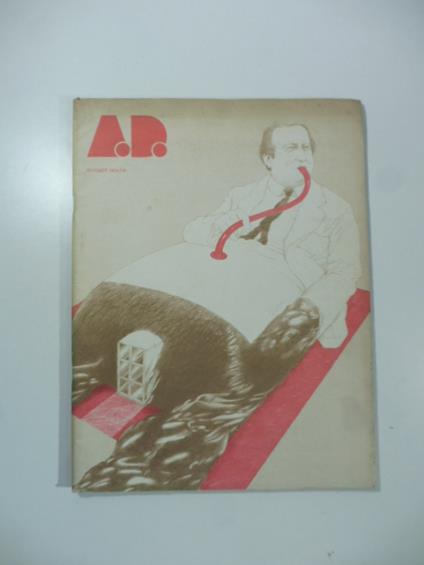 A.D. Volume XL, October 1970 [Cedric Price] - copertina