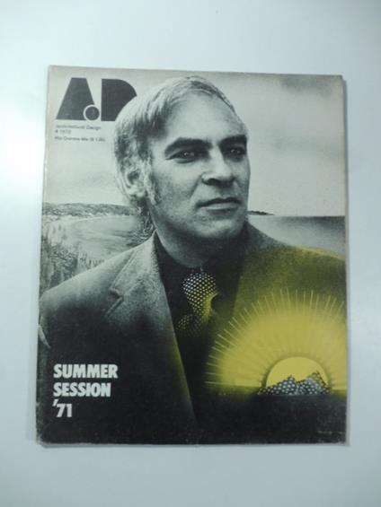 Architectural Design A.D. Volume XLIII, April 1972 - copertina