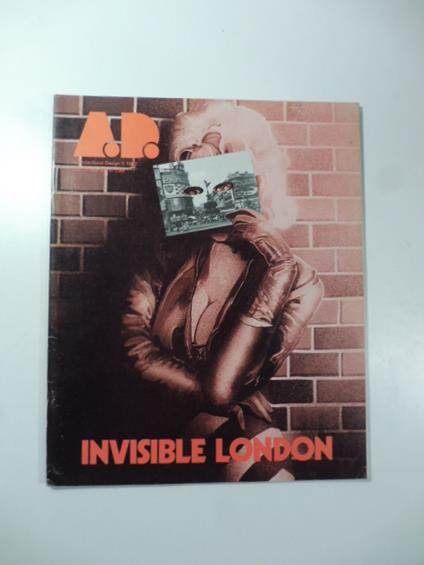Architectural Design A.D. Volume XLII, May 1972 - copertina