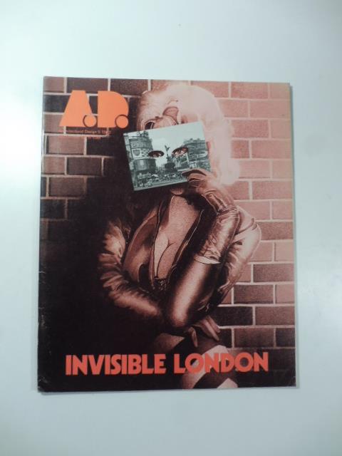 Architectural Design A.D. Volume XLII, May 1972 - copertina