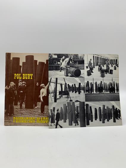 Pol Bury. 25 tonnes de colonnes. Fondation Maegth (con invito) - copertina