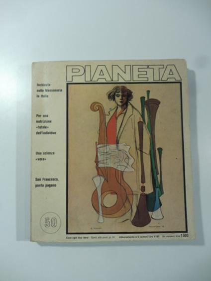 Pianeta diretta da Louis Pauwels, numero 50, gennaio-febbraio 1973 - copertina