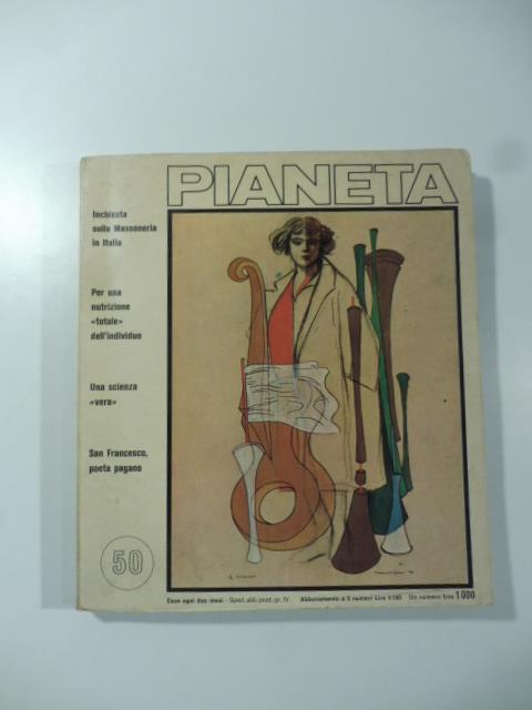 Pianeta diretta da Louis Pauwels, numero 50, gennaio-febbraio 1973 - copertina