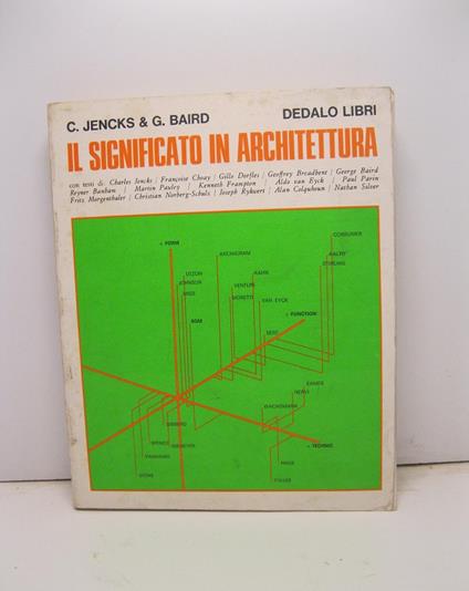 Il significato in architettura - copertina
