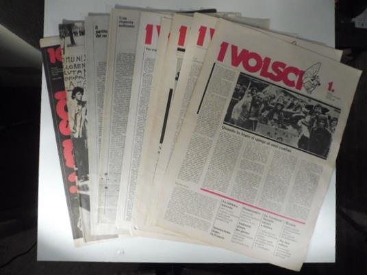 I volsci. Mensile dell'autonomia operaia romana. 1 Febbraio 1978 ( - 10. Marzo 1980) - copertina