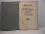 Strenologia ovvero discorso storico-filologico-antiquario sull'origine, antichita' ed uso delle antiche strene paragonate cone le mancie moderne