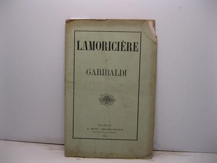 Lamoricie're et Garibaldi - copertina