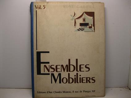 Ensembles mobiliers. Vol. 5 - copertina