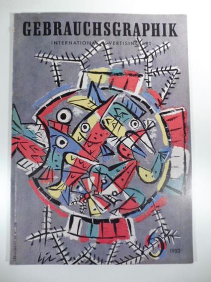 Gebrauchs graphik. Volume 1952. N. 6 - copertina