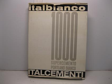 Italbianco. Supercemento Portland bianco. Italcementi - copertina
